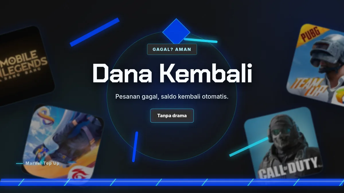 Pesanan gagal, dana kembali otomatis ke saldo