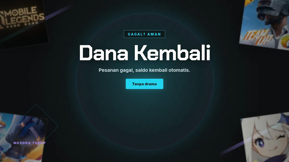 Pesanan gagal, dana kembali otomatis ke saldo