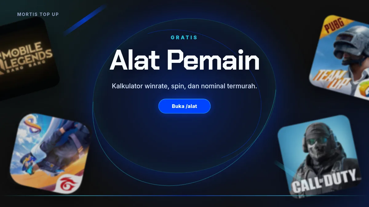 Alat pemain: kalkulator winrate, spin, dan nominal