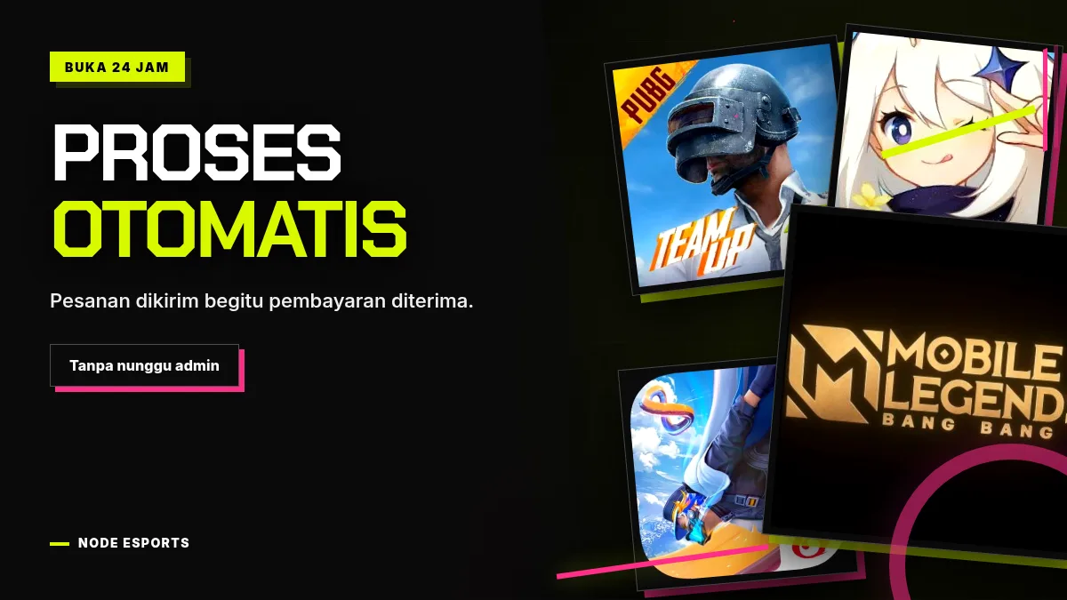 Proses otomatis, buka 24 jam
