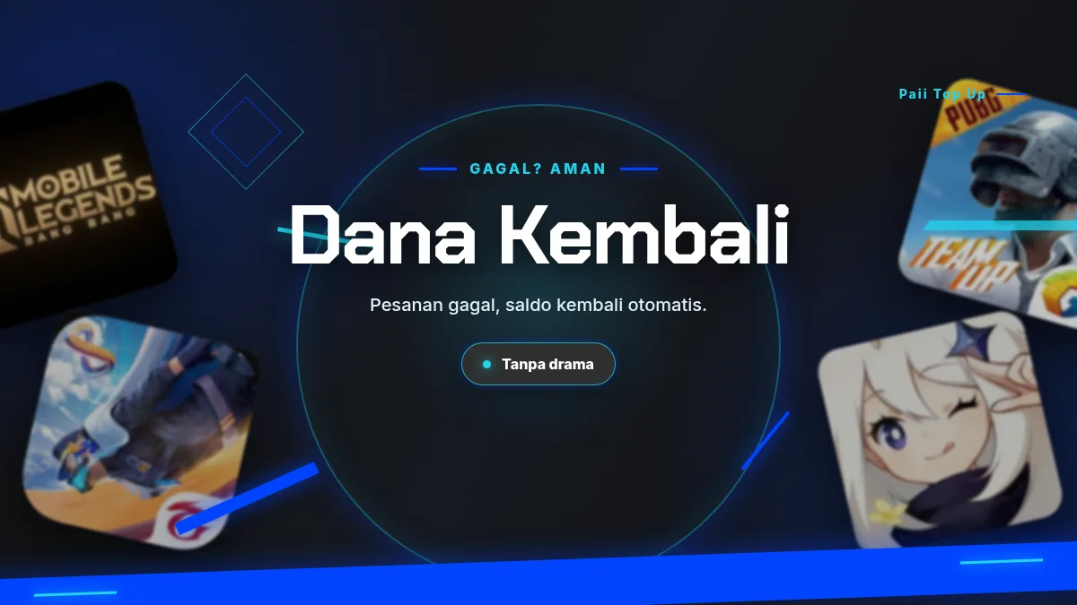 Pesanan gagal, dana kembali otomatis ke saldo