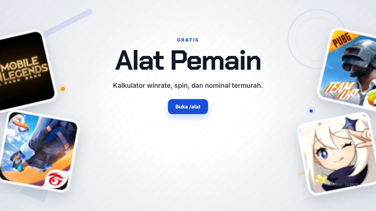 Alat pemain: kalkulator winrate, spin, dan nominal