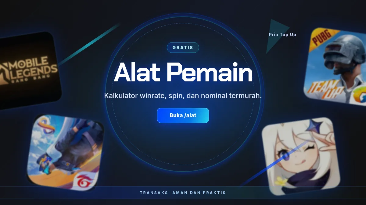 Alat pemain: kalkulator winrate, spin, dan nominal
