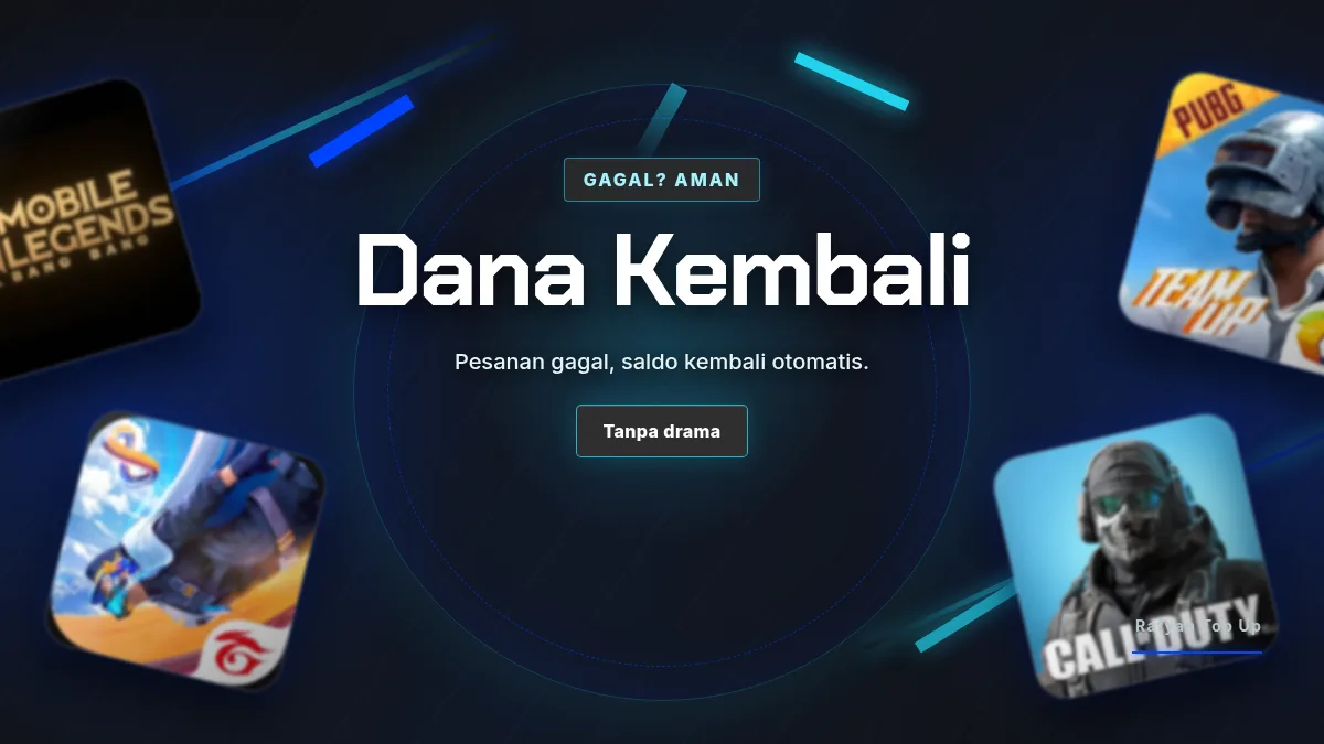 Pesanan gagal, dana kembali otomatis ke saldo
