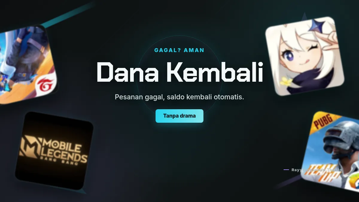 Pesanan gagal, dana kembali otomatis ke saldo