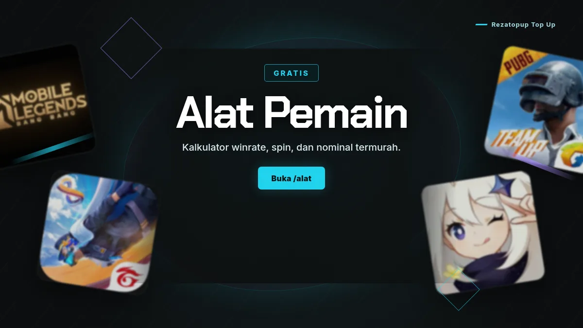 Alat pemain: kalkulator winrate, spin, dan nominal
