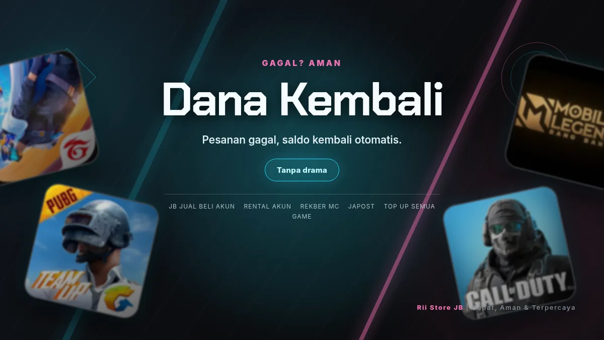 Pesanan gagal, dana kembali otomatis ke saldo