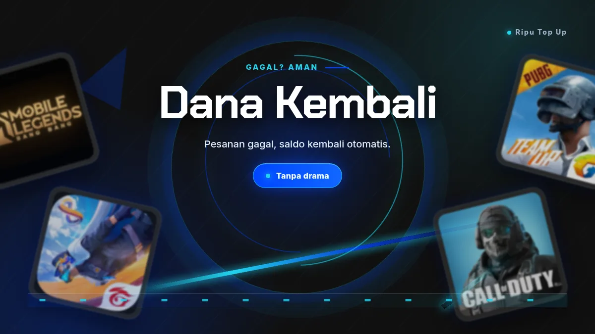 Pesanan gagal, dana kembali otomatis ke saldo