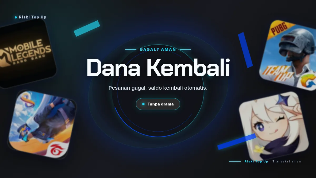 Pesanan gagal, dana kembali otomatis ke saldo