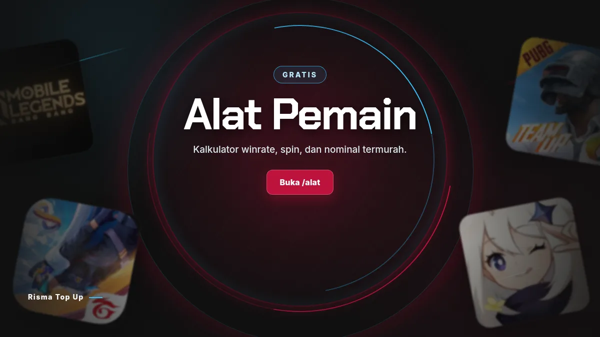 Alat pemain: kalkulator winrate, spin, dan nominal
