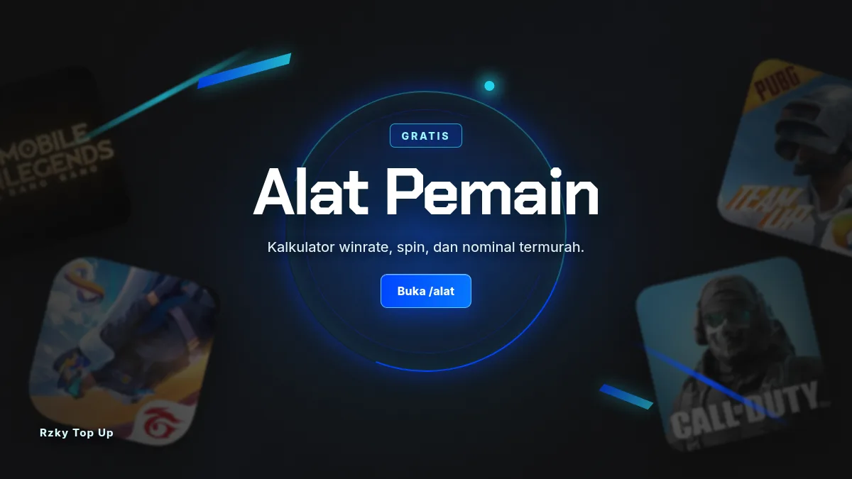 Alat pemain: kalkulator winrate, spin, dan nominal
