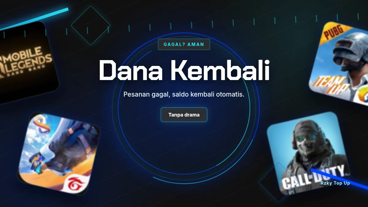 Pesanan gagal, dana kembali otomatis ke saldo