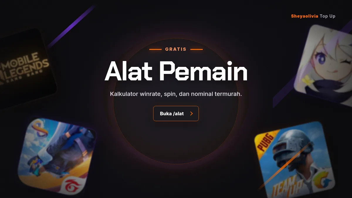 Alat pemain: kalkulator winrate, spin, dan nominal