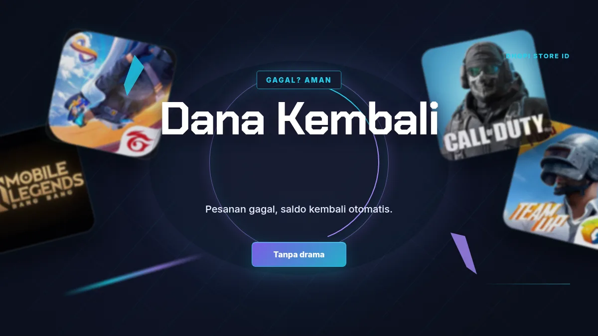 Pesanan gagal, dana kembali otomatis ke saldo