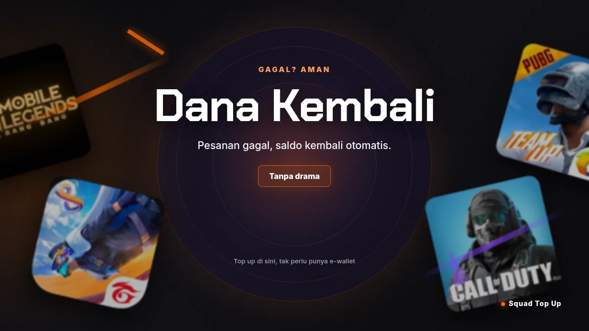 Pesanan gagal, dana kembali otomatis ke saldo