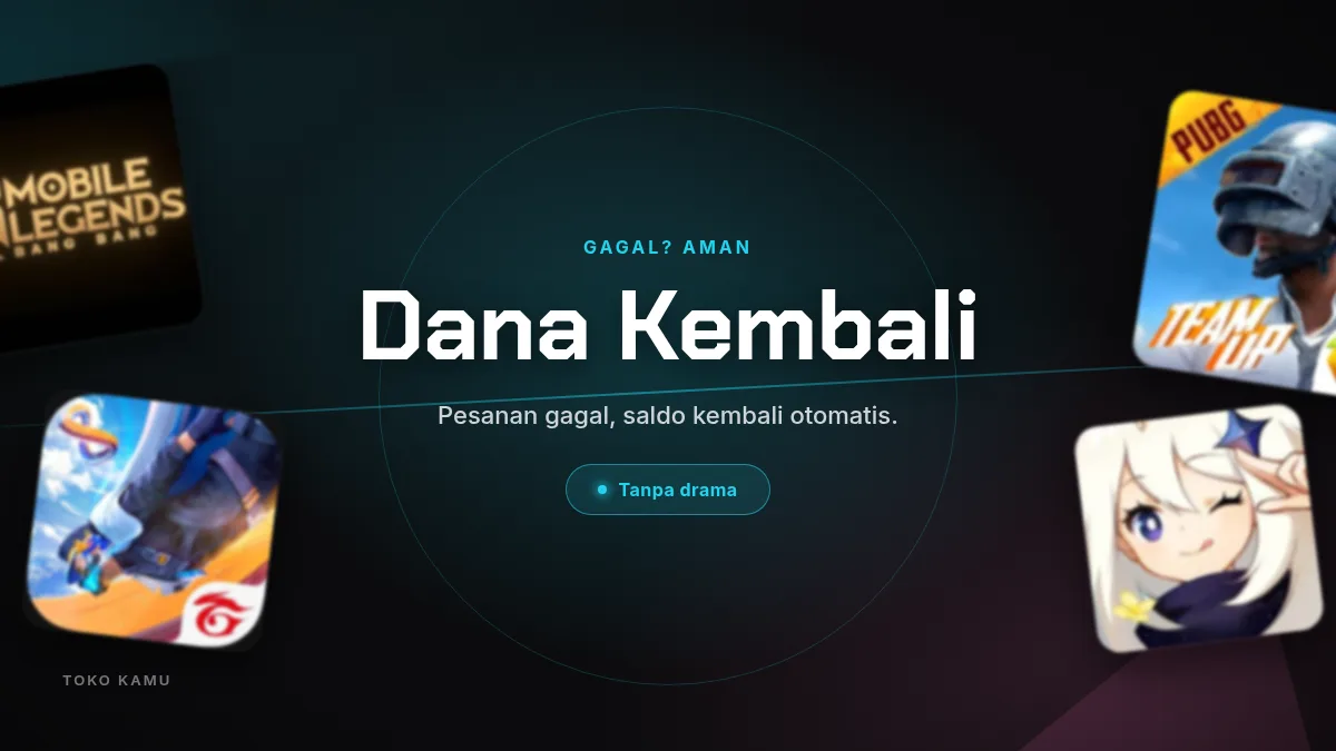 Pesanan gagal, dana kembali otomatis ke saldo