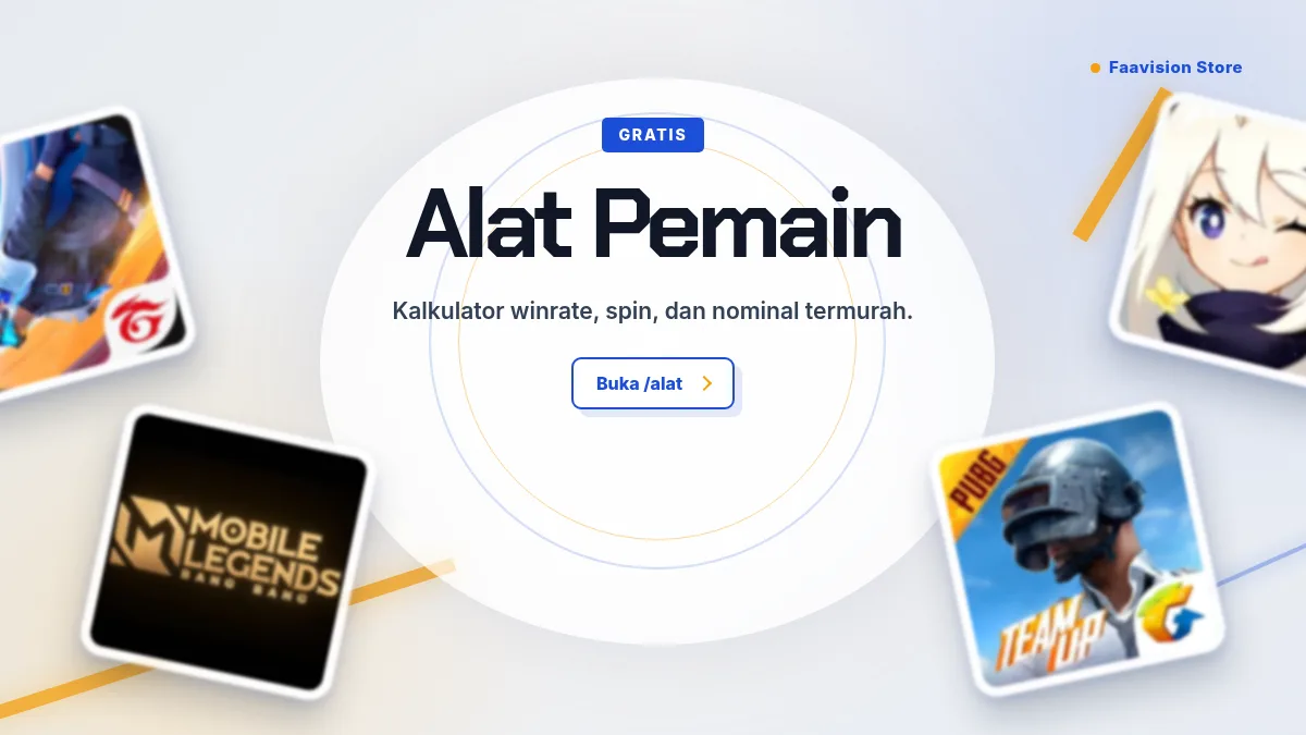 Alat pemain: kalkulator winrate, spin, dan nominal