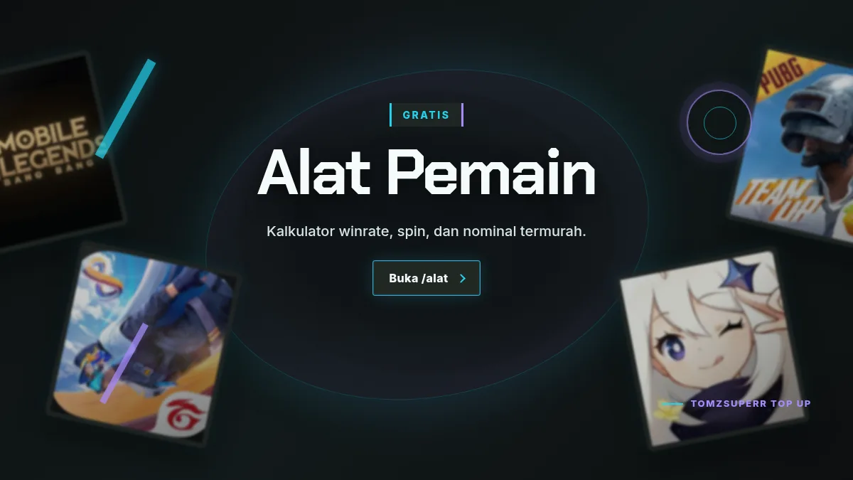 Alat pemain: kalkulator winrate, spin, dan nominal
