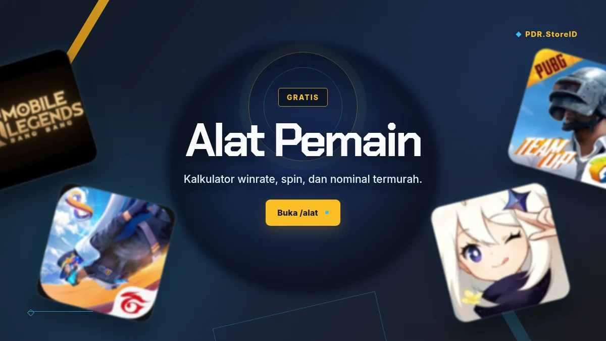 Alat pemain: kalkulator winrate, spin, dan nominal