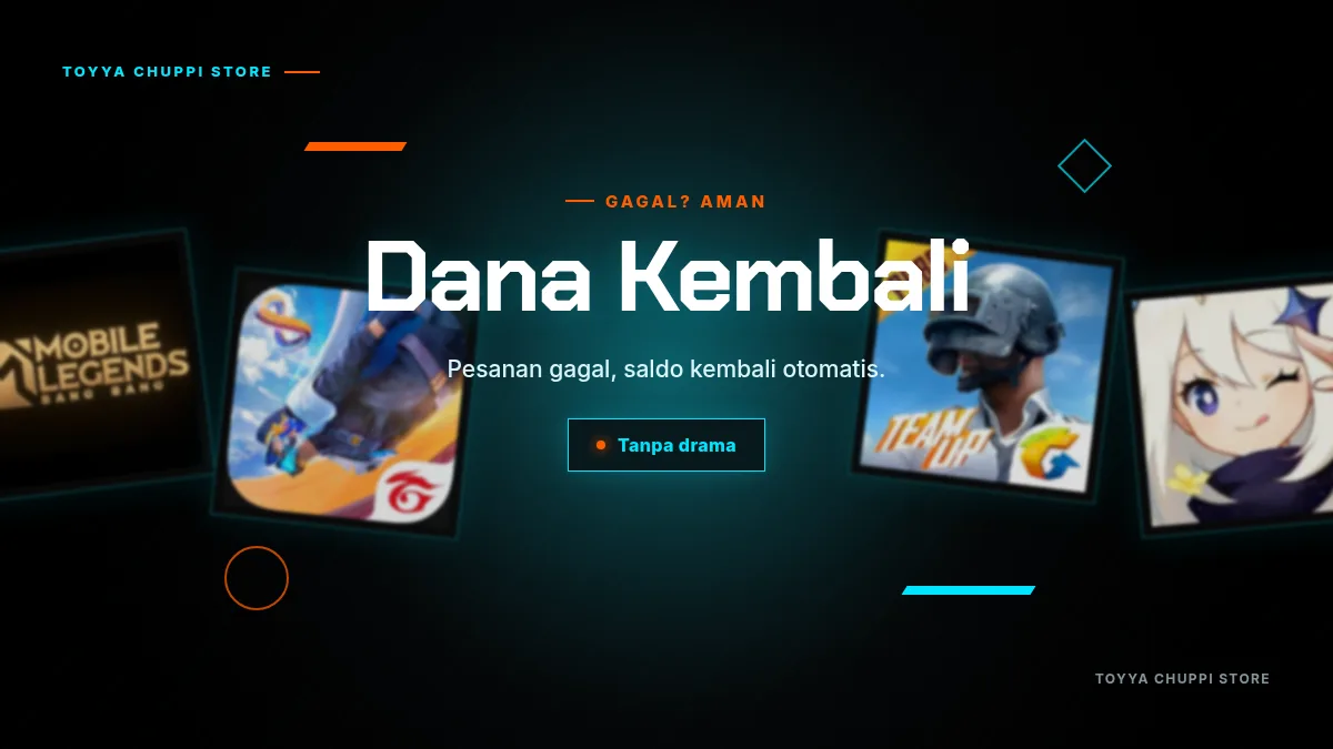 Pesanan gagal, dana kembali otomatis ke saldo