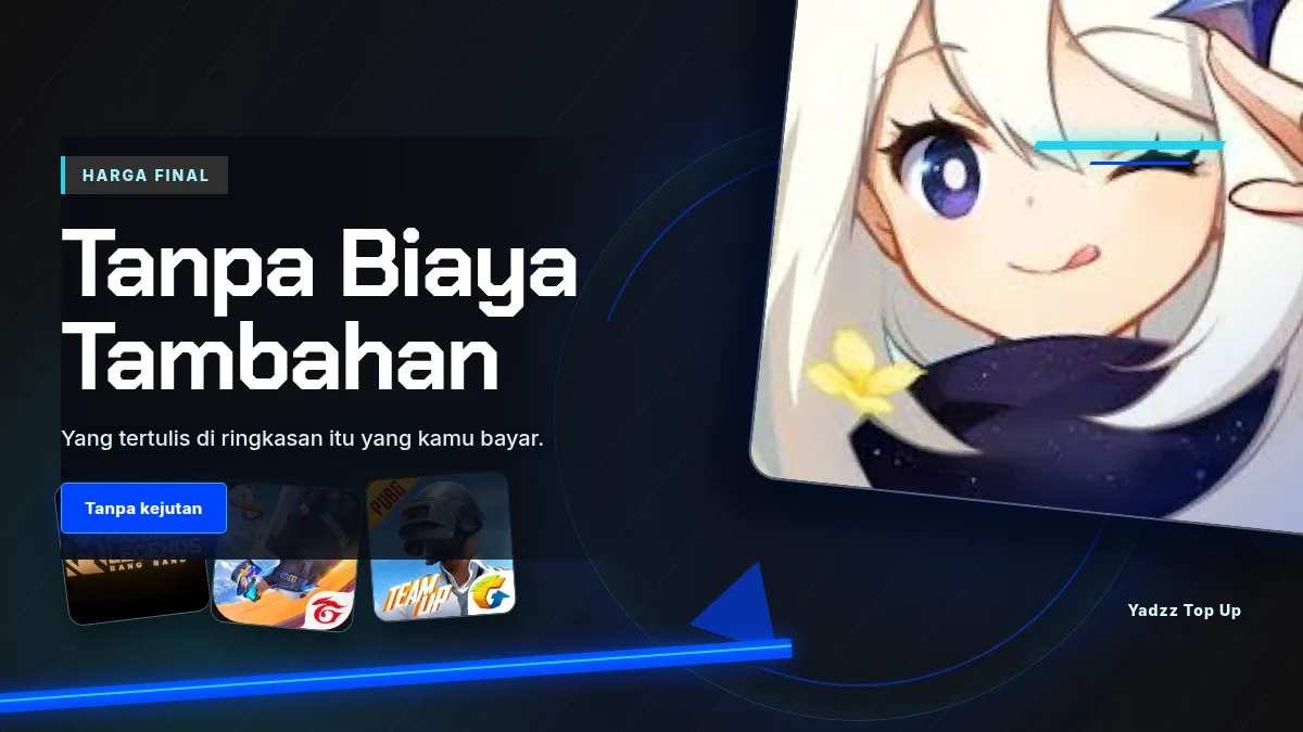 Harga final, tanpa biaya tambahan di halaman bayar