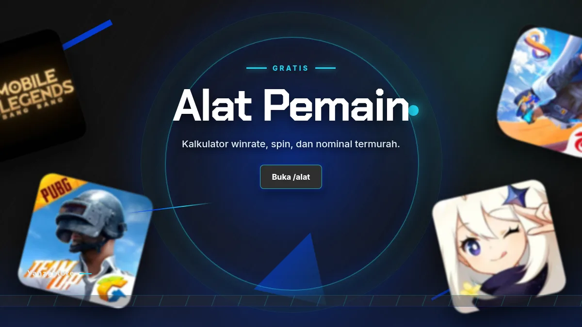 Alat pemain: kalkulator winrate, spin, dan nominal