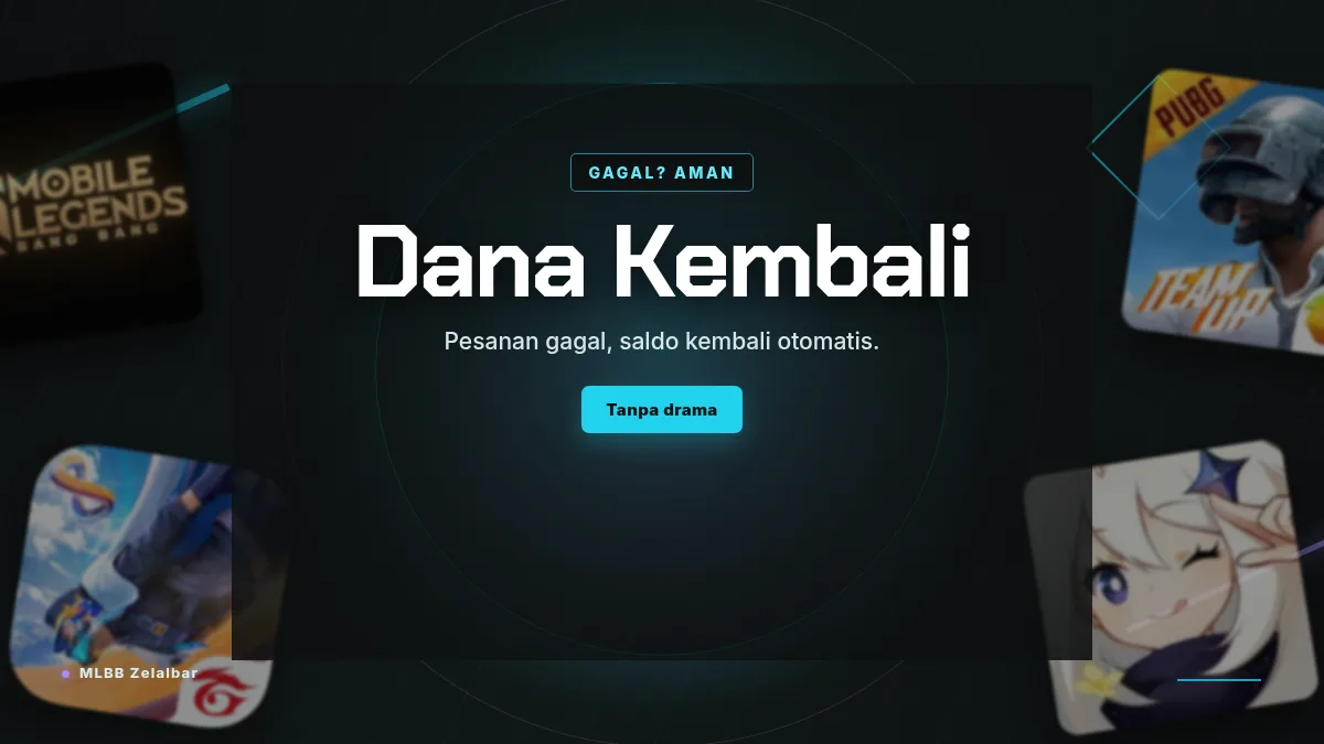 Pesanan gagal, dana kembali otomatis ke saldo