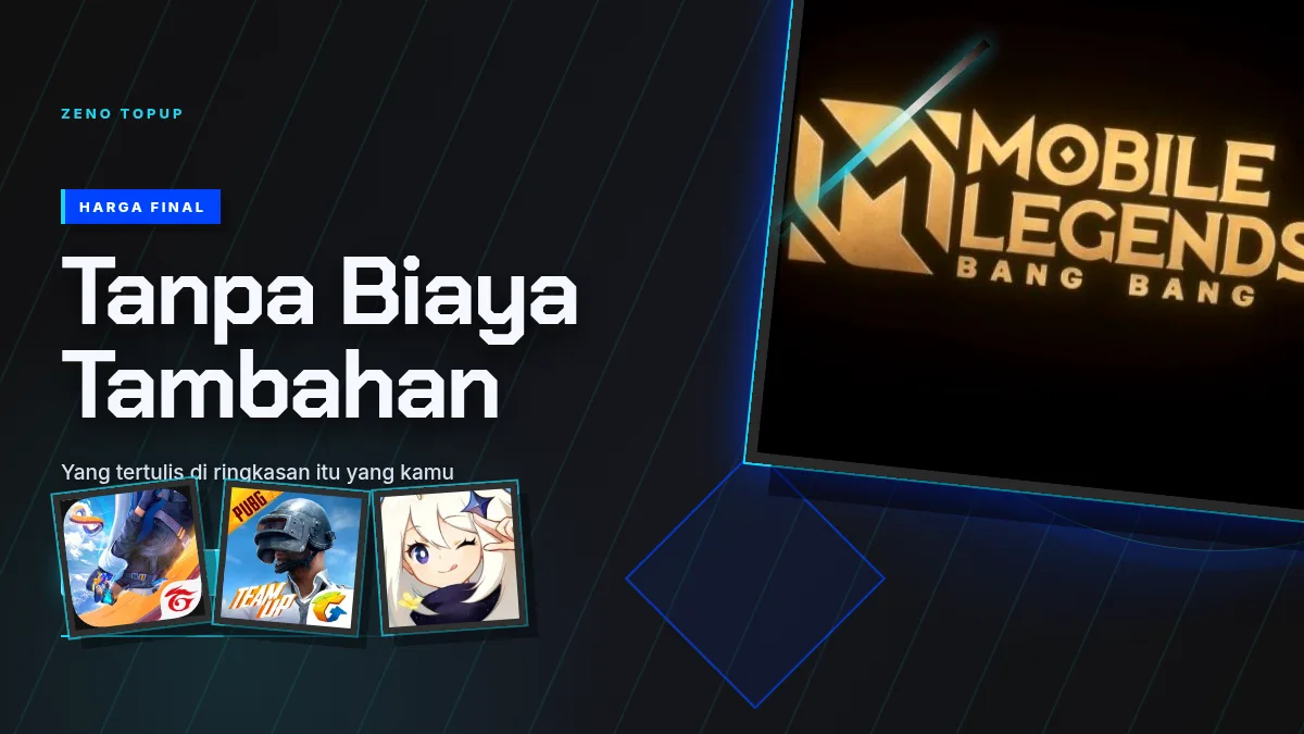 Harga final, tanpa biaya tambahan di halaman bayar