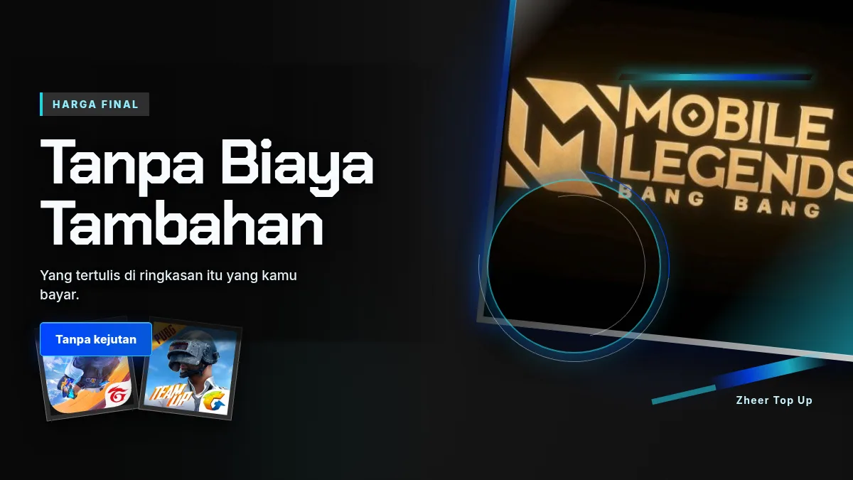 Harga final, tanpa biaya tambahan di halaman bayar