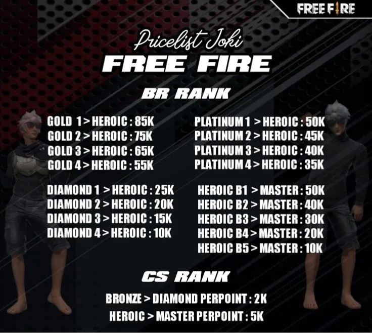 JOKI FREE FIRE