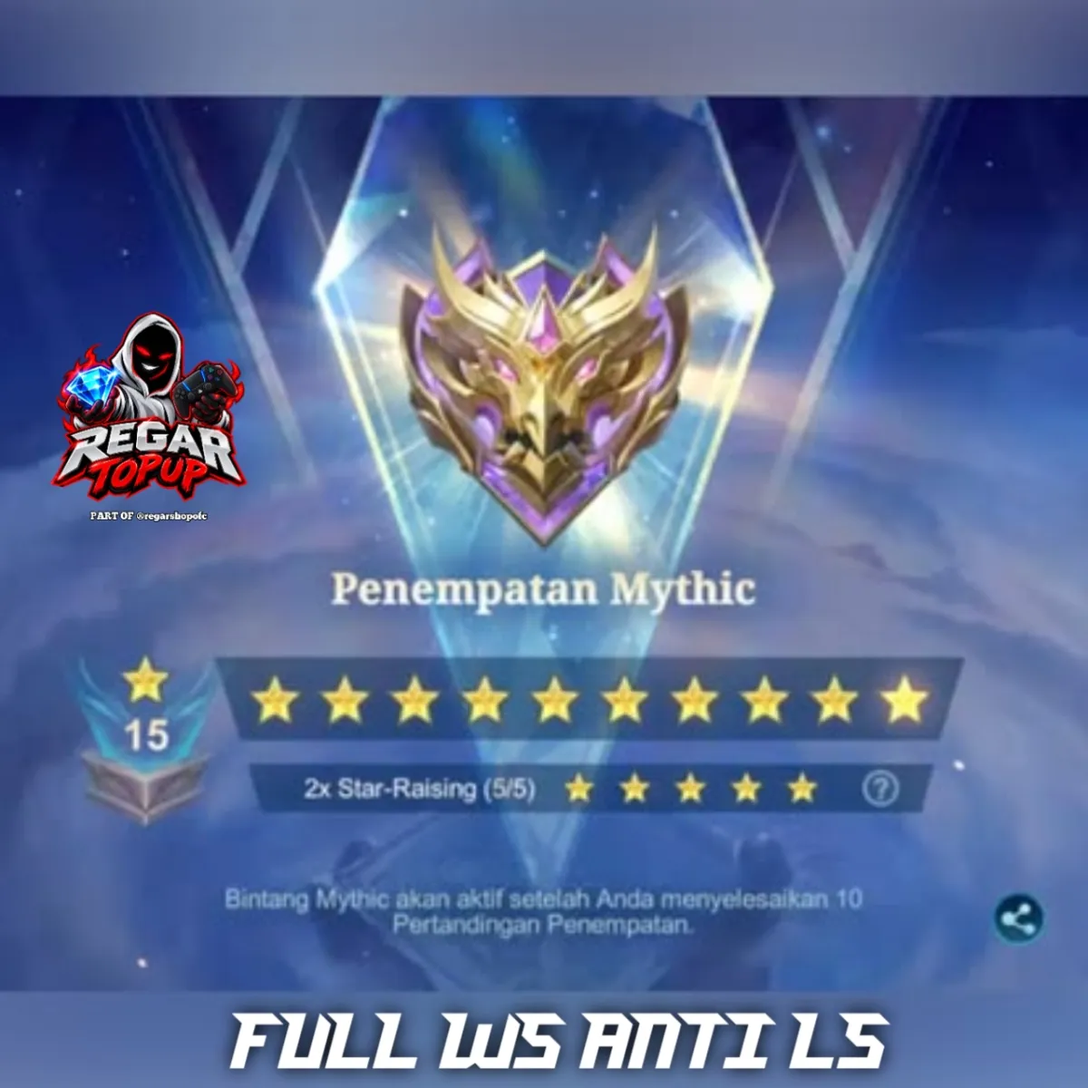 Joki Mobile Legends Mythic Grading Full WS